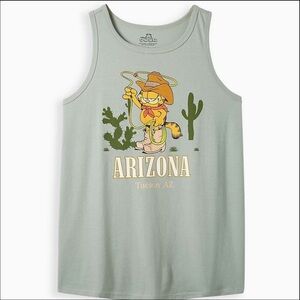 Size 2: Torrid Garfield Arizona Graphic Tank